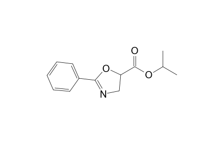 2-phenyl-2-oxazoline-5-carboxylic acid isopropyl ester