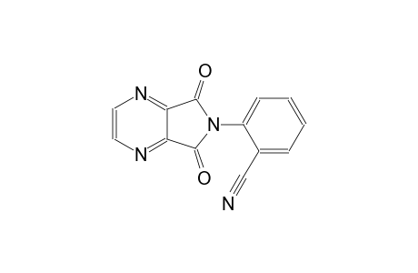 benzonitrile, 2-(5,7-dihydro-5,7-dioxo-6H-pyrrolo[3,4-b]pyrazin-6-yl)-