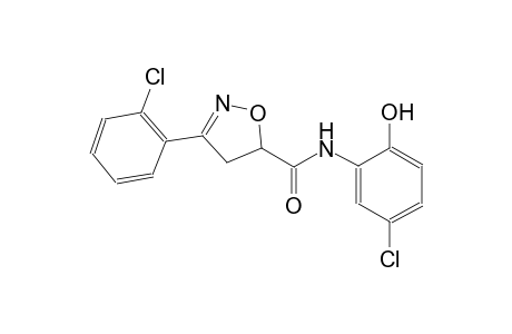 5-isoxazolecarboxamide, N-(5-chloro-2-hydroxyphenyl)-3-(2-chlorophenyl)-4,5-dihydro-