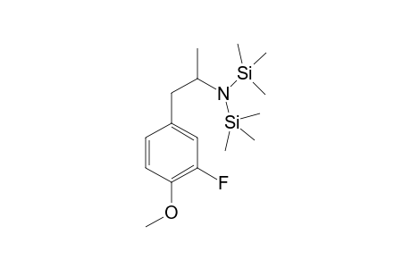 3-Fluoro-4-methoxyamphetamine 2TMS