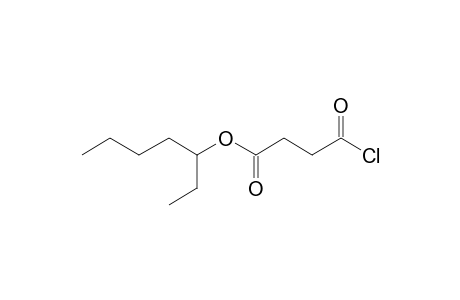 Succinic acid, monochloride, 3-heptyl ester