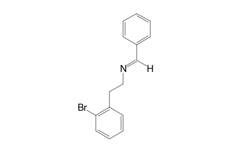 N-BENZYLIDENE-2-BrOMOBENZENEETHANAMINE