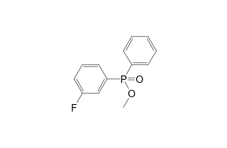 Methyl (3-fluorophenyl)(phenyl)phosphinate