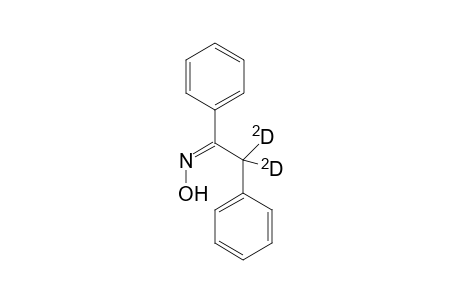 (benzyl-.alpha.,.alpha.-D2)phenone oxime