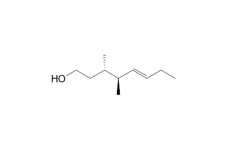 (3S,4S,5E)-3,4-Dimethyl-5-octen-1-ol