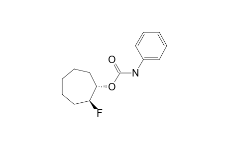 (+/-)-TRANS-2-FLUOROCYCLOHEPTYL-N-PHENYLCARBAMATE