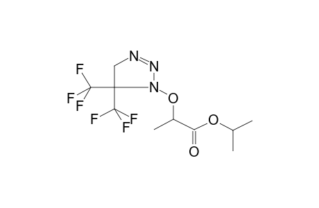 1-(1-ISOPROPOXYCARBONYLETHOXY)-5,5-BIS(TRIFLUOROMETHYL)-DELTA2-TRIAZOLINE-1,2,3