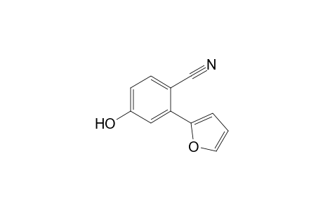 4-Cyano-3-(2-furyl)phenol