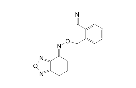 2-[[(E)-6,7-dihydro-5H-2,1,3-benzoxadiazol-4-ylideneamino]oxymethyl]benzenecarbonitrile