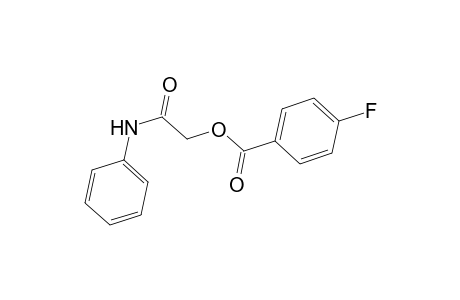 4-Fluoro-2-oxo-2-(phenylamino)ethyl ester