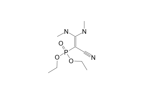 [1-CYANO-2,2-BIS-(METHYLAMINO)-ETHENYL]-PHOSPHONIC-ACID-DIETHYLESTER