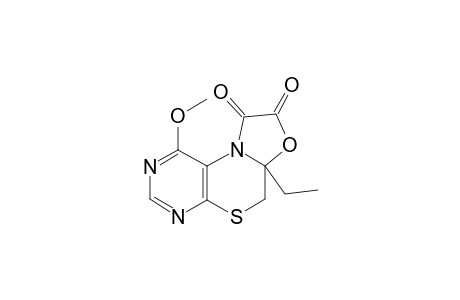 6a-ethyl-1-methoxy-6,6a-dihydro[1,3]oxazolo[3,2-d]pyrimido[4,5-b][1,4]thiazine-8,9-dione