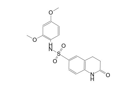N-(2,4-dimethoxyphenyl)-2-oxo-1,2,3,4-tetrahydro-6-quinolinesulfonamide