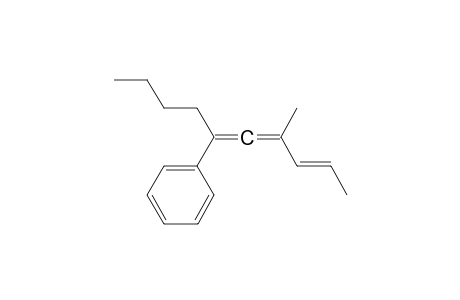 (E)-(7-methyldeca-5,6,8-trien-5-yl)benzene