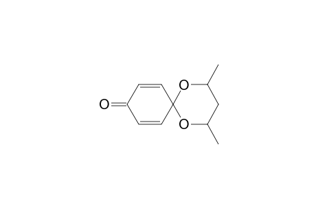 2,4-Dimethyl-1,5-dioxaspiro[5.5]undeca-7,10-dien-9-one