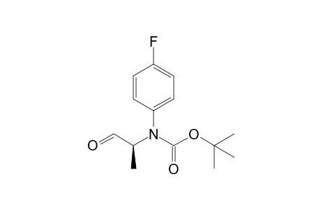 N-(t-Butoxycarbonyl)-L-(4'-fluorophenyl)alaninal