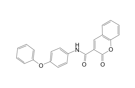 2-Oxo-N-(4-phenoxyphenyl)-2H-chromene-3-carboxamide
