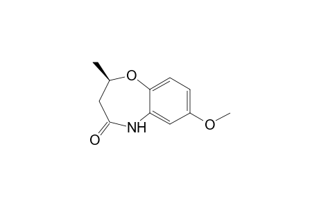 7-Methoxy-2,3-dihydro-2(R)-methyl-1,5-benzoxazepin-4(5H)-one