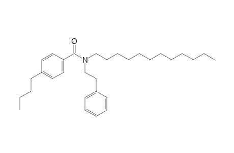 Benzamide, 4-butyl-N-(2-phenylethyl)-N-dodecyl-