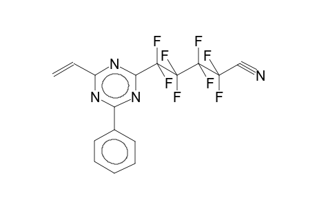 2-VINYL-4-(4-CYANOPERFLUOROBUTYL)-6-PHENYL-S-TRIAZINE