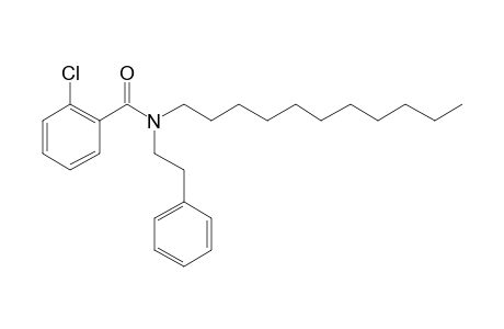 2-Chlorobenzamide, N-(2-phenylethyl)-N-undecyl-