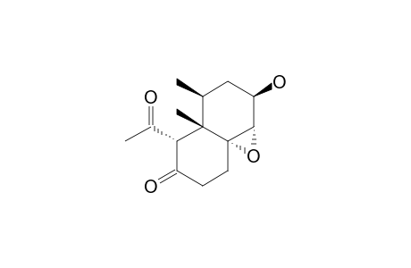 1(10)-EPOXY-2-HYDROXY-12-NORNARDOSIN-7,11-DIONE;(6-BETA-H)