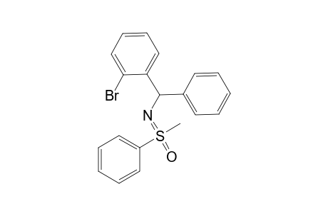 N-[(2-Bromophenyl)(phenyl)methyl]-S,S-methylphenylsulfoximine
