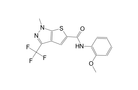 1H-thieno[2,3-c]pyrazole-5-carboxamide, N-(2-methoxyphenyl)-1-methyl-3-(trifluoromethyl)-