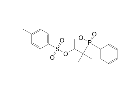 Phosphinic acid, [1,1-dimethyl-2-[[(4-methylphenyl)sulfonyl]oxy]propyl]phenyl-, methyl ester, (R*,R*)-