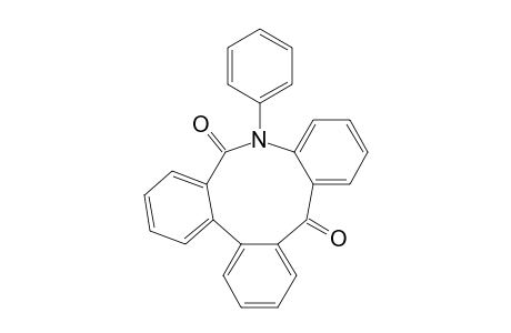 9H-Tribenz[b,e,g]azonine-9,15(10H)-dione, 10-phenyl-