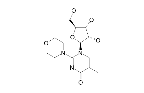 5-METHYL-2-MORPHOLINO-1-(D-RIBOFURANOSYL)-PYRIMIDIN-4(1H)-ONE