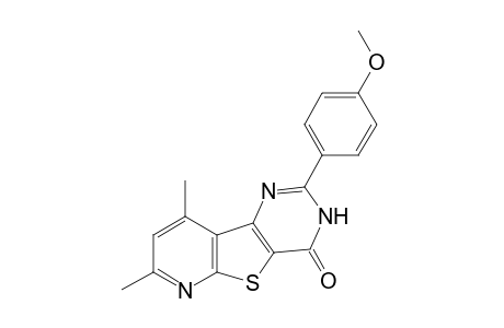 2-(4-Methoxyphenyl)-7,9-dimethylpyrido[3',2':4,5]thieno[3,2-d]pyrimidin-4(3H)-one