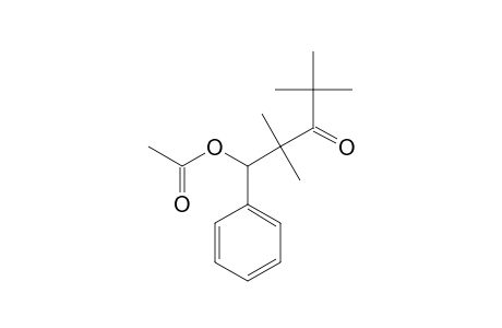 1-ACETOXY-2,2,4,4-TETRAMETHYL-1-PHENYL-PENTAN-3-ONE