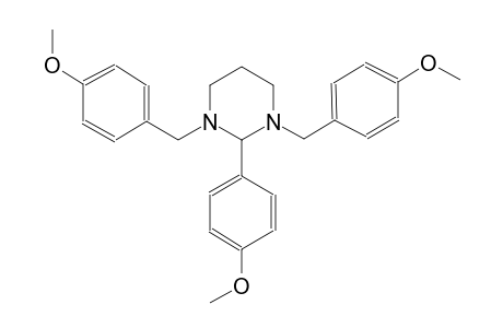 1,3-bis(4-methoxybenzyl)-2-(4-methoxyphenyl)hexahydropyrimidine