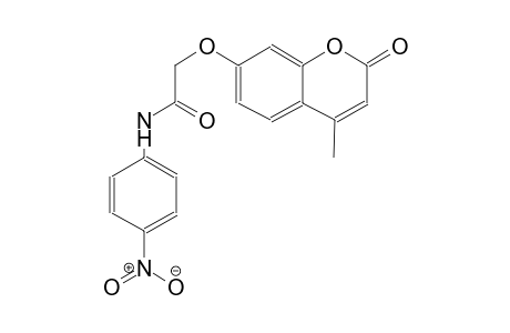 2-[(4-methyl-2-oxo-2H-chromen-7-yl)oxy]-N-(4-nitrophenyl)acetamide