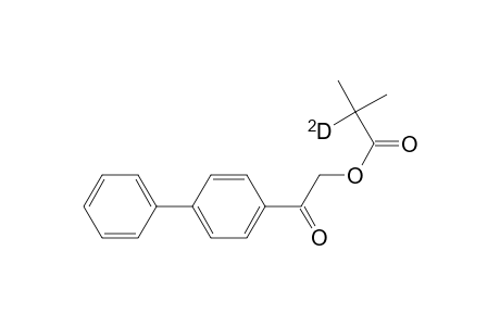 Propanoic-2-d acid, 2-methyl-, 2-[1,1'-biphenyl]-4-yl-2-oxoethyl ester