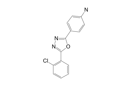 4-[5-(2-CHLORO-PHENYL)-1,3,4-OXADIAZOL-2-YL]-BENZEN-AMINE