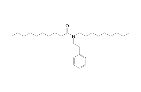 Decanamide, N-(2-phenylethyl)-N-nonyl-