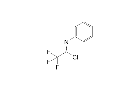 2,2,2-trifluoro-N-phenylacetimidoyl chloride