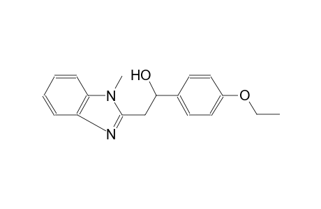 1-(4-Ethoxyphenyl)-2-(1-methyl-1H-benzimidazol-2-yl)ethanol