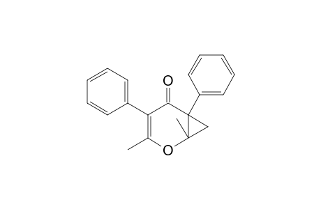 1,3-Dimethyl-4,6-diphenyl-2-oxabicyclo(4.1.0)hept-3-en-5-one