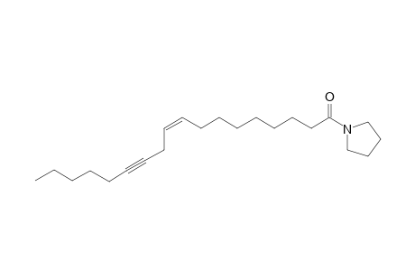 Octadeca-9-cis-12-ynoic acid, pyrrolidide