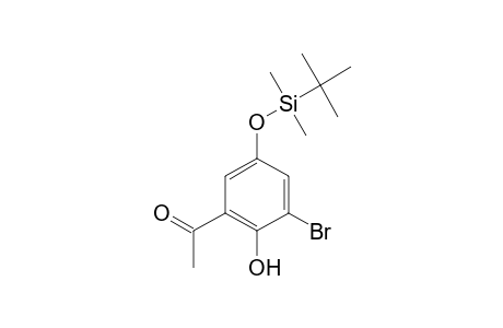 5'-{(t-Butyldimethylsilyl)oxy]-3'-bromo-2'-hydroxy-acetophenone