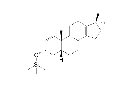 17,17-Dimethyl-18-nor-5.beta.-androsta-1,13-dien-3.alpha.-ol, O-TMS