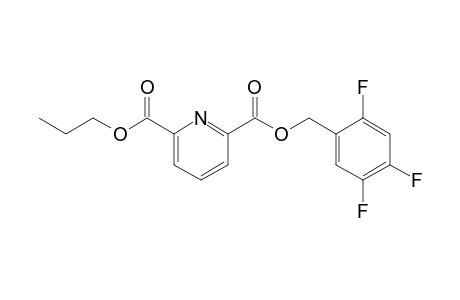 2,6-Pyridinedicarboxylic acid, 2,4,5-trifluorobenzyl propyl ester