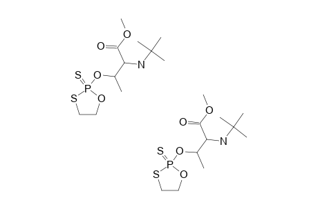 O-(2-THIONO-1,3,2-OXATHIAPHOSPHOLANYL)-N-(TERT.-BUTOXYCARBONYL)-THREONINE-METHYLESTER