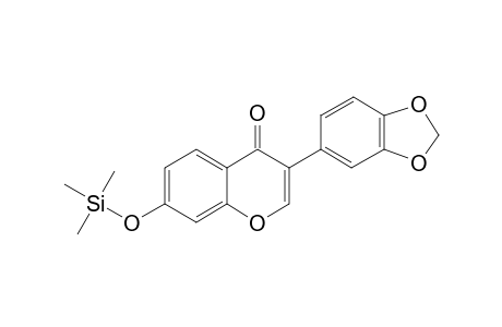 Pseudobaptigenin, mono-TMS