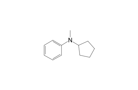 N-Cyclopentyl-N-methylbenzenamine