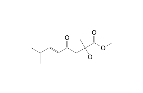 Methyl (E)-2-Hydroxy-2,7-dimethyl-4-oxo-5-octenoate