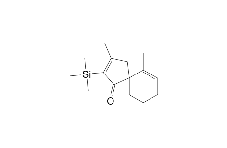Spiro[4.5]deca-2,6-dien-1-one, 3,6-dimethyl-2-(trimethylsilyl)-